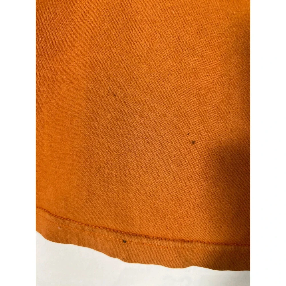 The North Face T‎ Shirt Mens Never Stop Exploring Short Sleeve Workwear Orange M